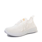 Women's Mesh Slip-On Sneakers, Breathable Casual Athletic Shoes, Comfortable Lightweight Walking Shoes for Daily Use