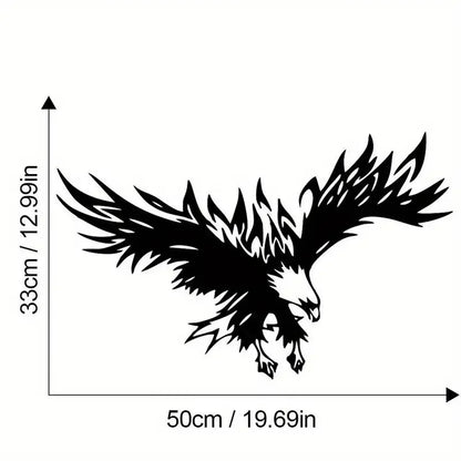 Car Stickers Eagle Door Stickers Engine Hood, Body Side Universal Embossed Waterproof Stickers