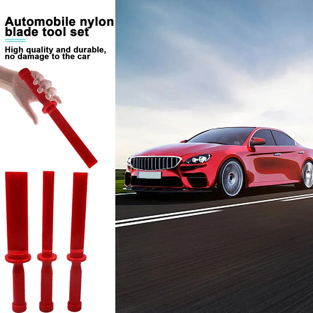 4PCS Car Trim Removal Tool Kit Car Door Panel Removal Tool Portable Dynamic Balance Auto Panel Door Audio Trim Tool Kit