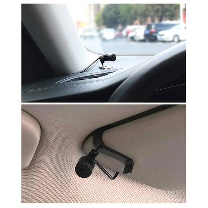 3.5mm Clip Jack Plug Mic Car Audio Microphone Stereo Mini Wired External Microphone For Auto DVD Radio 3m Long Professionals