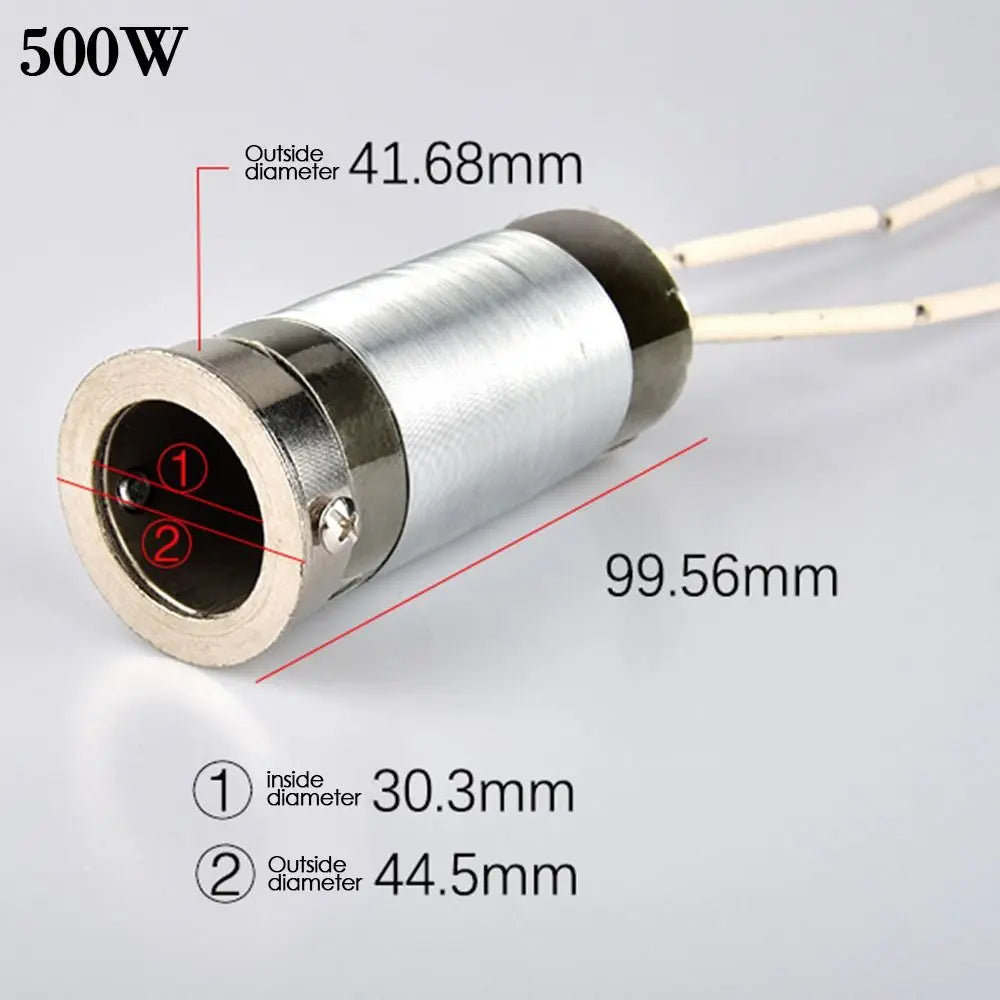 220V 75W100W150W200W300W500W Soldering Iron Core Heating Element Replacement Welding Tool Mica Externally Heating Core