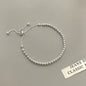 925 Sterling Silver Ball Necklace Bracelet Set for Woman Luxury Original Multi Layer Beads Jewelry Set Party Exquisite Jewelry