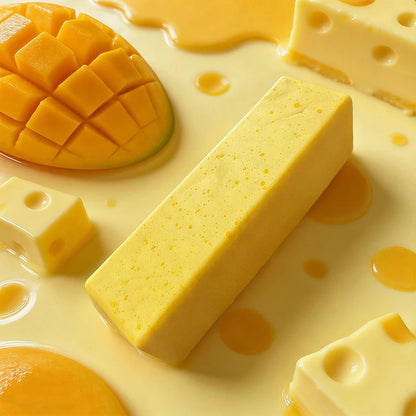 Super Squishy Mango Matcha Cheese Stick Soft Squishy Butter Slow Recovery Fidget Toy Squeezing Stress-relieving Relaxing Gifts