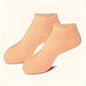 2 Pack Moisturizing Silicone Gel Socks for Dry Cracked Feet Nourishing Skin Lubricating Foot Care Massage Socks
