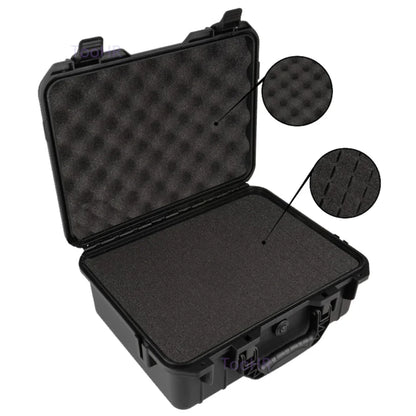 Waterproof Hard Carry Case Bag Toolbox With Pre-cut Sponge Storage Box Safety Protector Organizer Hardware Box Impact Resistant