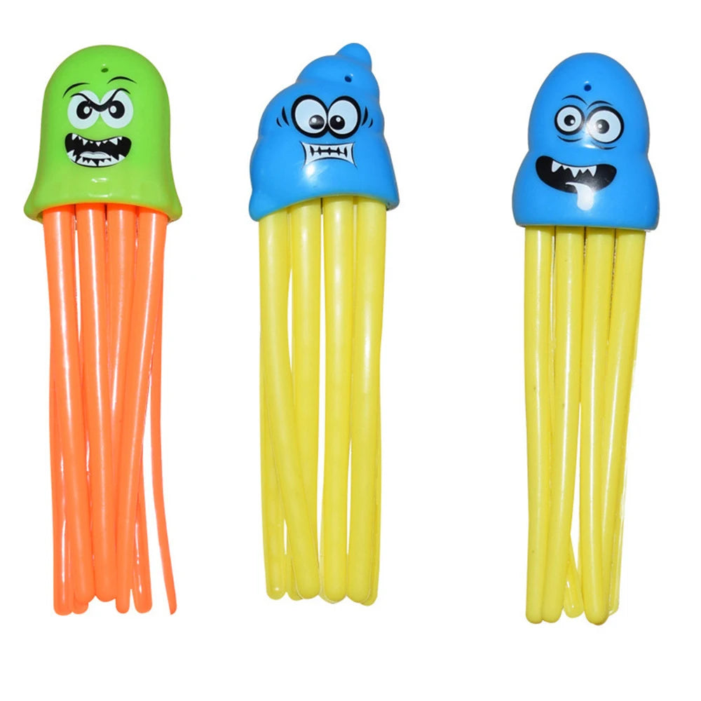 Swimming Diving Toys Set for Kids Children's Pool Treasure Hunt Games Diving Torpedo Water Ring Diamond Water Suit Toys Gift