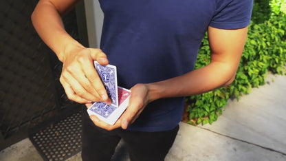 Chromosome Gradual Color Change Card Magic Trick Magia Magie Street Professional Magicians Props Close Up Illusions Gimmicks