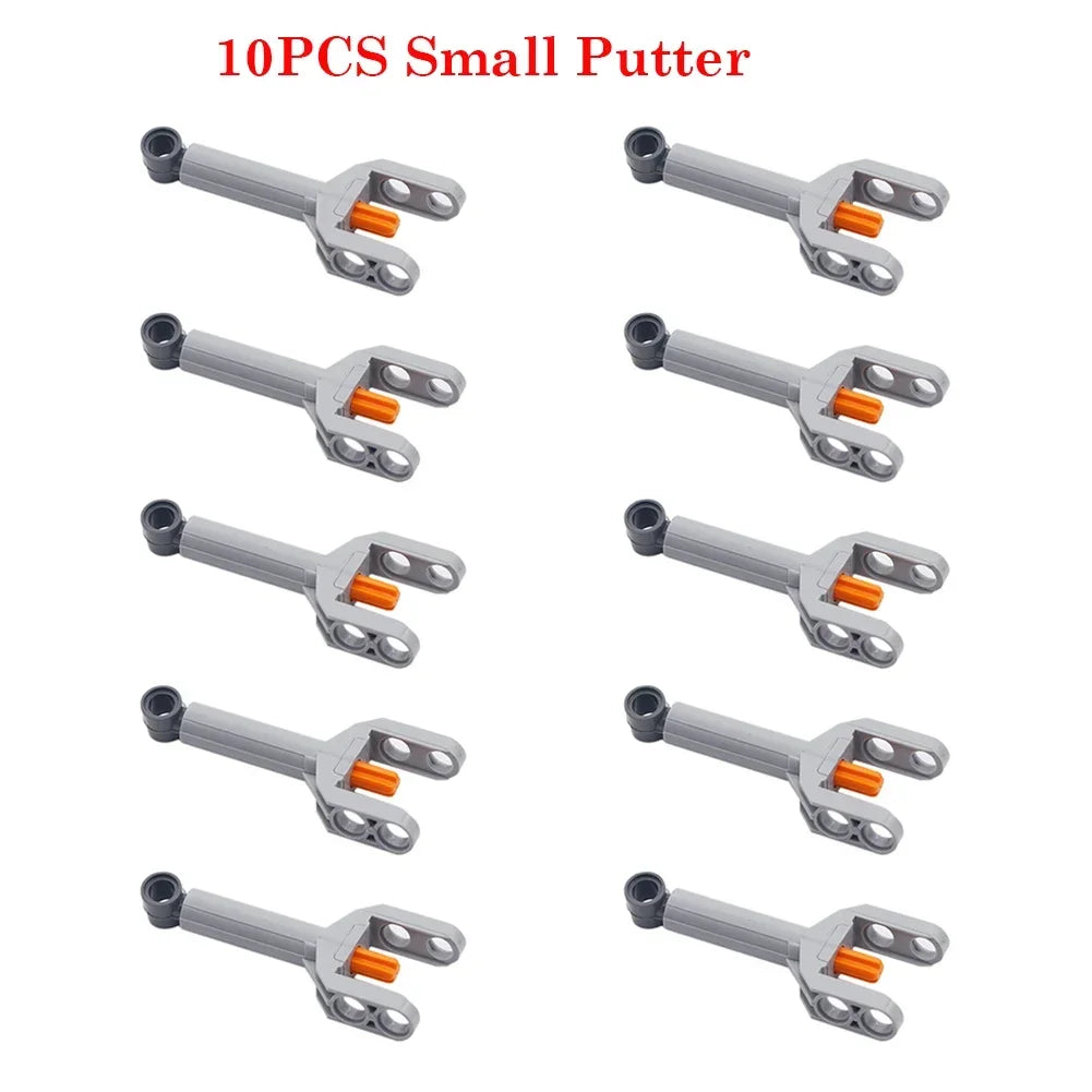 MOC Technical Hose Air Pump Tank Push Rod Putter Switch Piston Compatible With legoeds Pneumatic Parts 9641 42043 47225 61904