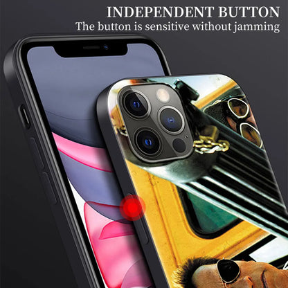 Mobile Phone Case For iPhone 14 15 11 12 13 16 Pro Max 16 Plus XS Black Soft Cover Coque Arnold Schwarzenegger Commando 1985
