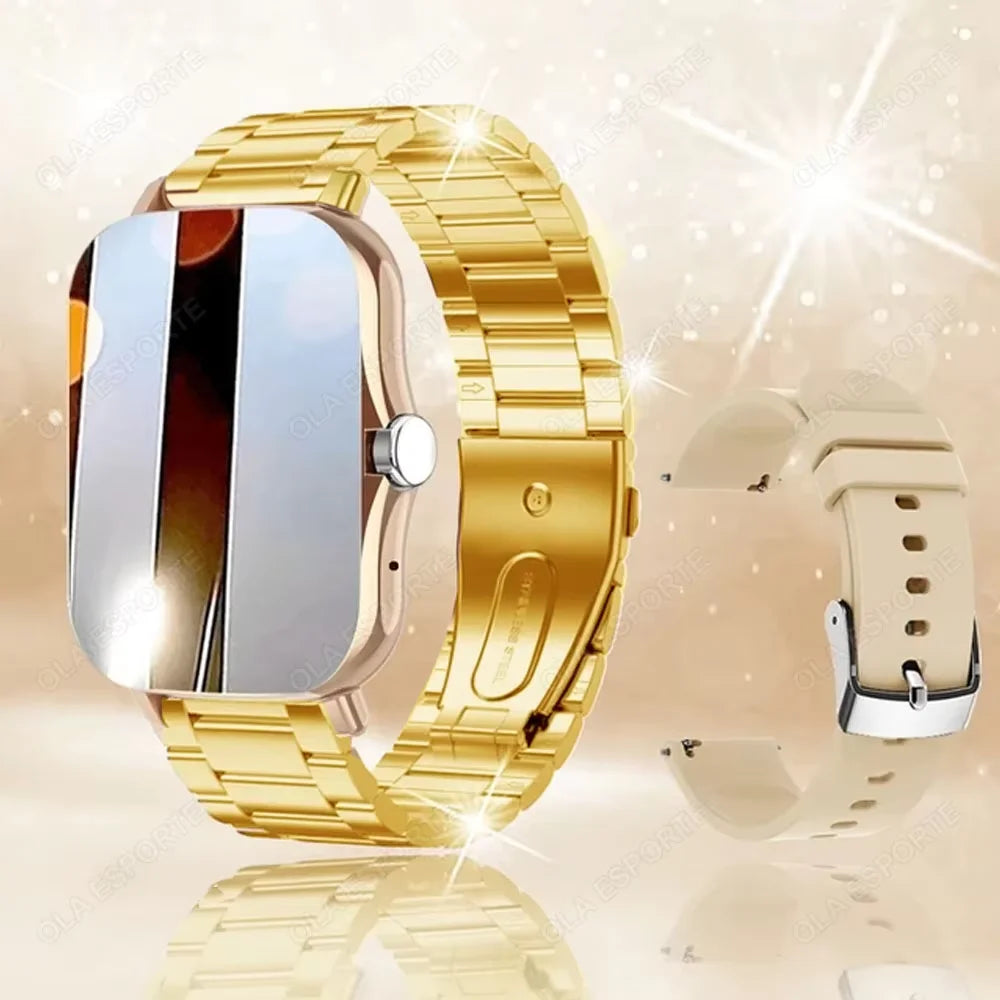 2026 New Smart Watch for Men Women Gift 1.83-inch Full Touch Screen Sports Fitness Watch Bluetooth Call Digital Smartwatch HW12