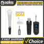 Wireless Microphone Transmitter Receiver System UHF XLR Adapter System for Dynamic Microphone Guitar Audio Mixer PA System DGNOG