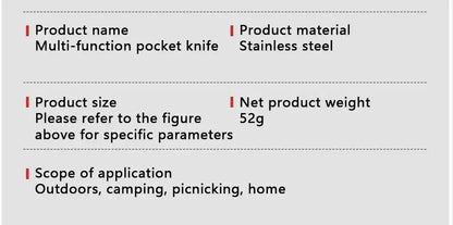 NEW Stainless Steel Folding Knife With Keychain Outdoor Carrying Knife Sharp Pocket Knife Fruit Knife Folding Knife Outdoor Tool