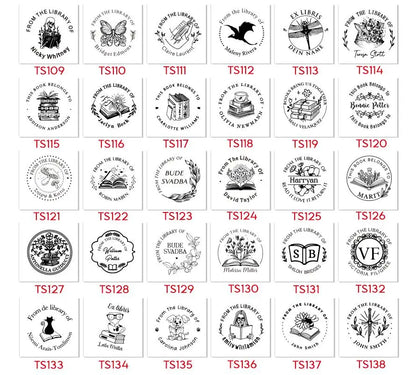 Round Stamp Personalized your own Logo  Customized Photosensitive ink Stamp Personalized Custom Self Inking Stamp Rubber Stamp