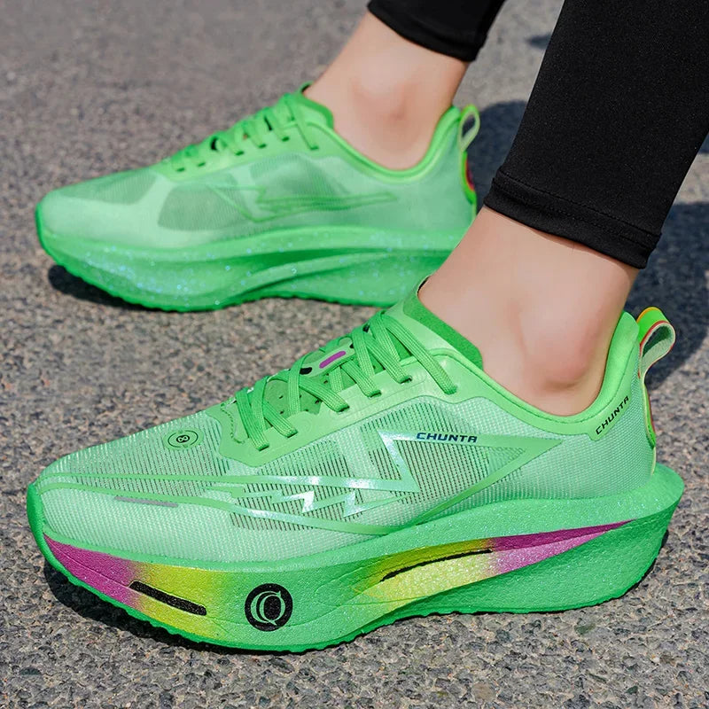 Running Shoes Speciality Carbon Board Marathon Men Sports Breathable Lightweight Women's Comfortable Athletic Sneakers