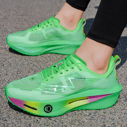 Running Shoes Speciality Carbon Board Marathon Men Sports Breathable Lightweight Women's Comfortable Athletic Sneakers