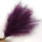 90/120CM 1Pcs Fluffy Pampas Grass Bouquet for Wedding Home Party Vase Decoration Boho Fake Plant Reed Flowers Arrangement
