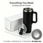 1000ML Large Capacity Stainless Steel Thermos Portable Vacuum Flask Insulated Tumbler With Handel Thermal Cup For Home Outdoor