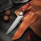 Stainless Steel Cow and Sheep Cutting Knife, Pig Specific Bone Cutting Knife, Pointed Knife, Meat Cutting Kitchen Knife.
