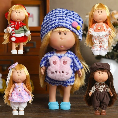 24Cm for Spanish Mia Potato Doll Clothes Ins Style Fashion Outfits Shoes Hair Accessories Dress Up Costumes for Kids Collectors