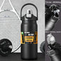 1.5L Large Capacity Stainless Steel Thermos Bottle, Portable Vacuum Insulated Water Tumbler