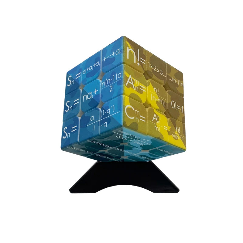 3x3x3 Magic Cube Student Periodic Table of Chemical Elements Mathematical Formula Knowledge Learning Magico Cubo 3x3 Game Toy