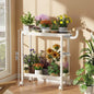 Indoor shelf Simple flower stand Universal wheel Balcony Living room storage rack Various colors Versatile flower stand Shelf