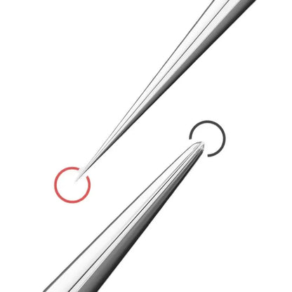 Stainless Steel Ultra-fine No. 5 Cell Pimples Blackhead Clip Tweezers Beauty Salon Scraping Closing Special  Acne Needle Tools