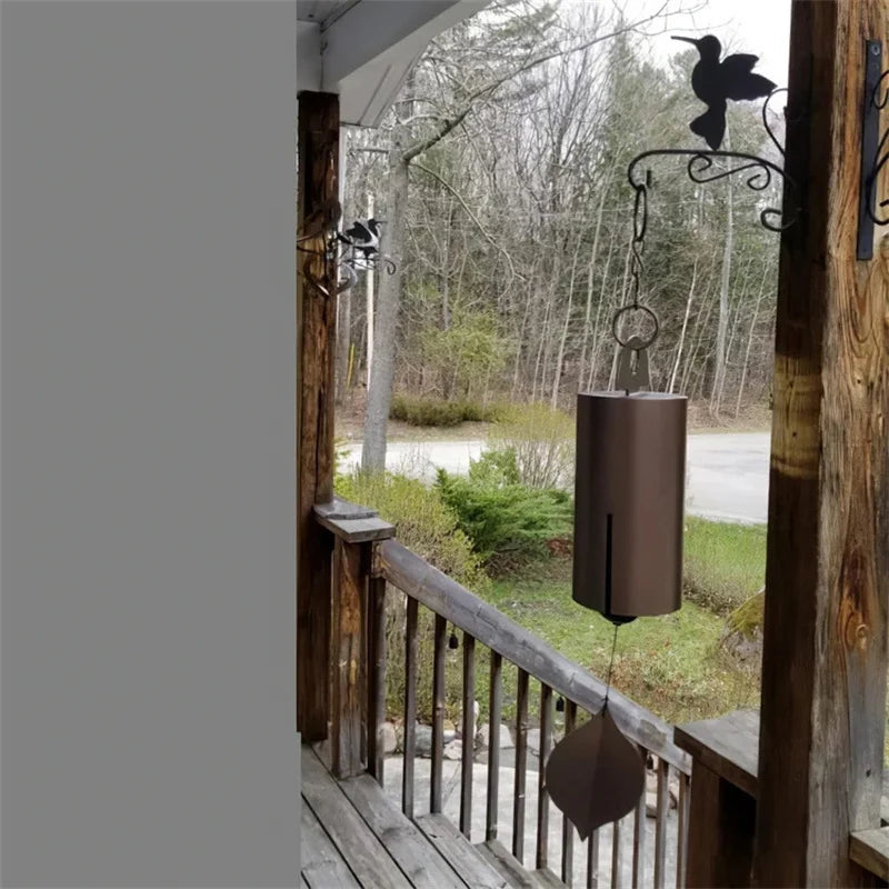 1pc Retro Metal Windbell Wind Chimes Deep Resonance Serenity Bell For Outdoor Home Garden Courtyard Decoration Home Decor