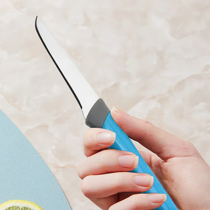 High-end 4-piece kitchen knife set, stainless steel fruit knife. A multi-functional knife used by kitchen chefs for cutting meat