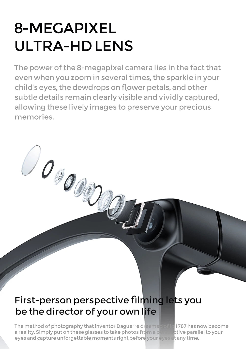 2026 New 4K Lens Smart AI Glasses 800W Video Record Camera ChatGPT Bluetooth Call 100+ Language Translation Music Sunglasses Men