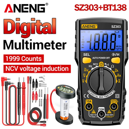 ANENG Digital Multimeter Professional Tester SZ303 AC/DC Voltage Resistance High Precision Professional Electrical Detection Too