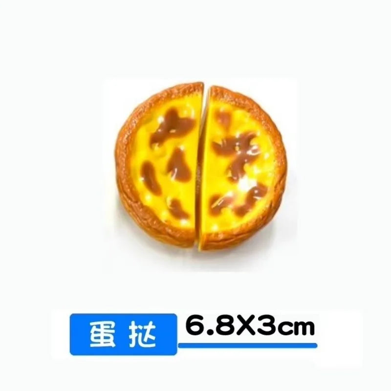 Montessori Simulation Chechele Ingredients Vegetables Fruits Dessert Bread Educational Toy Play House Decompress Educational Toy