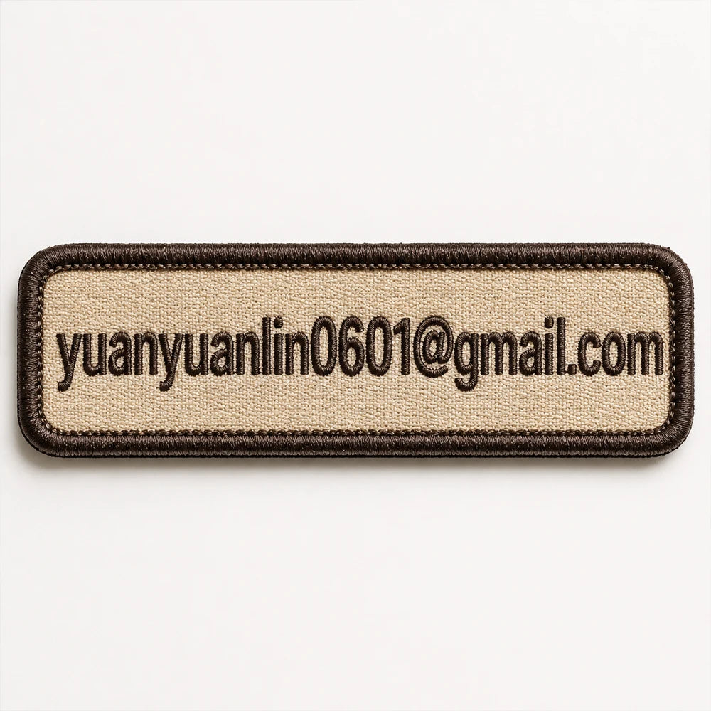 Custom Embroidered Patches For Clothes Personalized Iron On Patch Embroidery Name Logo For Team Brand Company Uniform Decor DIY