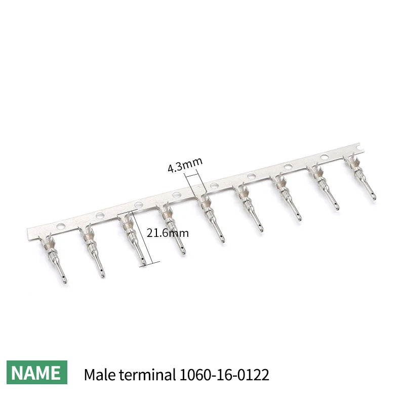 10/50/100 Sets Deutsch DTM/DT/DTP/DTF Automobile Connector Plug&Socket Male&Female Terminal DTM04-2/3/4/6/8/12 DTM06-2/3/4/6/8S