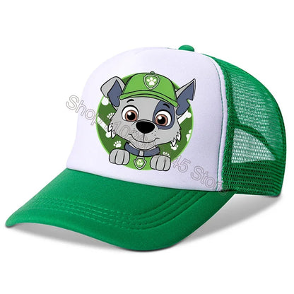 Paw Patrol Child Baseball Caps Cartoon Printed Hat Boys Girls Summer Outdoor Sun Hat Adjustable Peaked Cap Kids Birthday Gifts