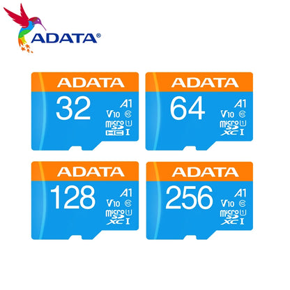 ADATA Micro SD Card 32GB 64GB 128GB 256GB A1 Memory Card C10 UHS-I High Speed Memory Card micro SDXC card with adapter for Phone