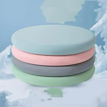 Inyahome Memory Foam Seat Cushion, Anti-Slip Soft Round Stool Pad for Home Kitchen Car & Office