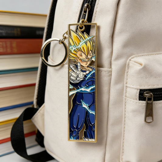 Anime Metal Hollow Out Keychains Bookmark Cute Jet Manga Fashion Bag Key Tag Jewelry Accessory Key Ring Holder Gift Anime