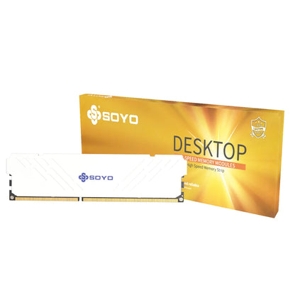 SOYO 8GB DDR3 1600MHZ memoria ram 240-Pin 1.5V for Desktop PC Memory RAM no ECC black white red intel AMD 64BIT