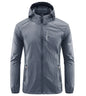 UPF50+ Summer Outdoor Quick Dry Sun-Protective Thin Jacket Men Hiking Fishing Cycling Hooded Gym Sport Ultra Light Windbreaker