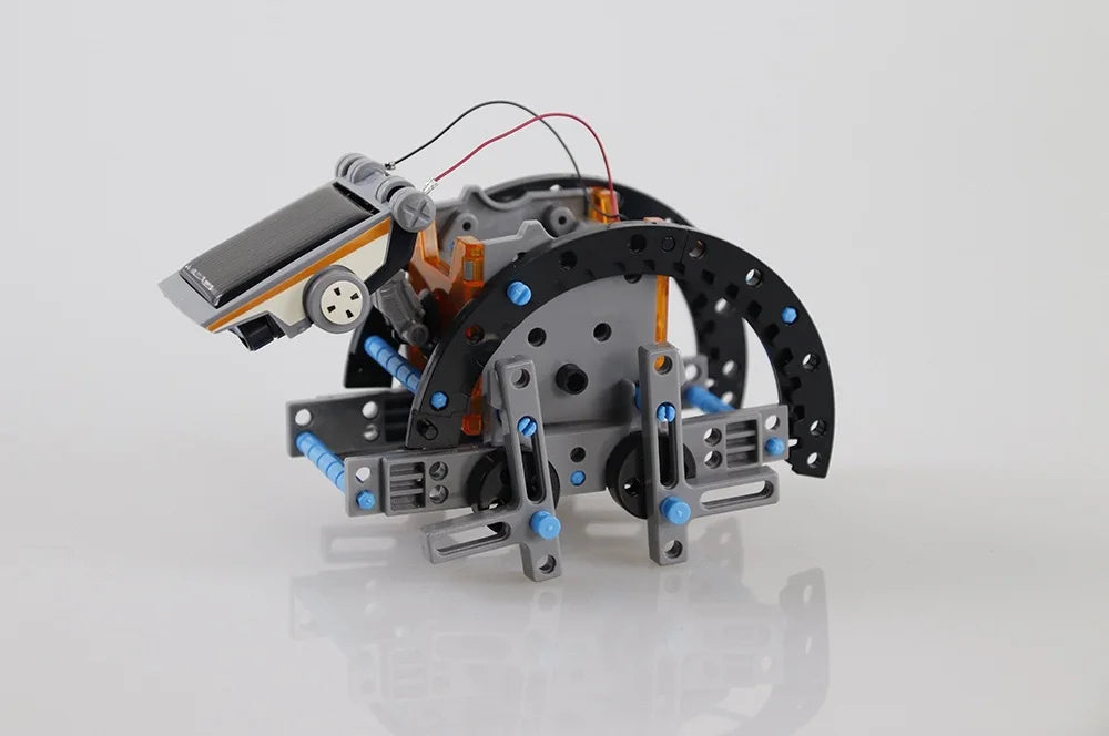 13-in-1 Solar Powered Robot Kit STEM Educational DIY Assembly Toy with Intelligent Science Puzzles Creative Gifts for Boys Girls