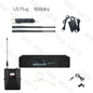 Qlxd4 single-ear head-mounted lavalier wireless microphone set with clear sound quality suitable for hosting speech activities