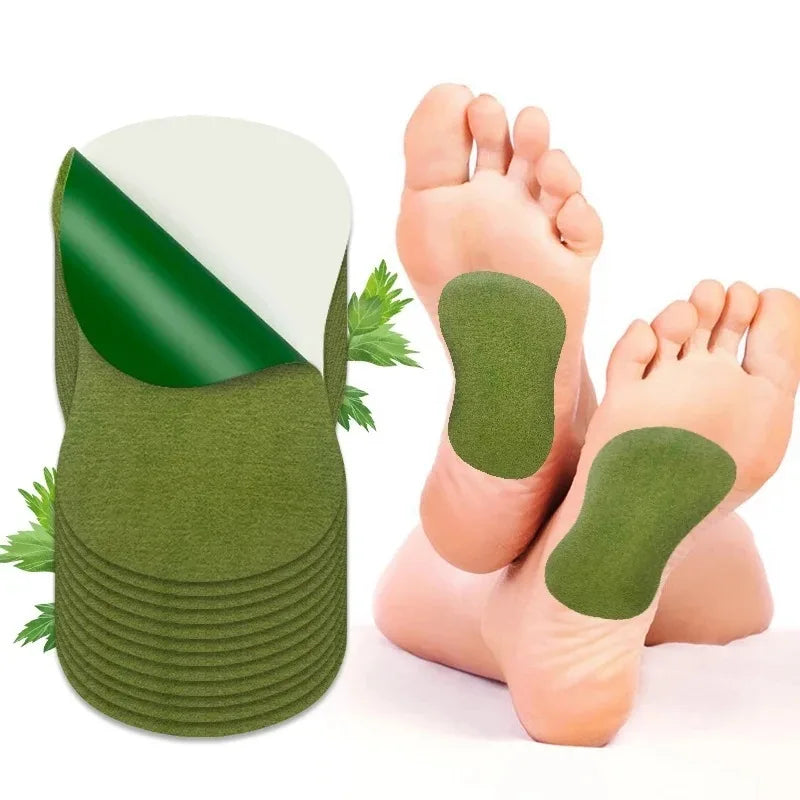 10/90pcs Wormwood Detox Foot Patch Acupuncture Patch Heat Long-lasting Warm Feet Patches Relieve Stress Help Sleeping Feet Care