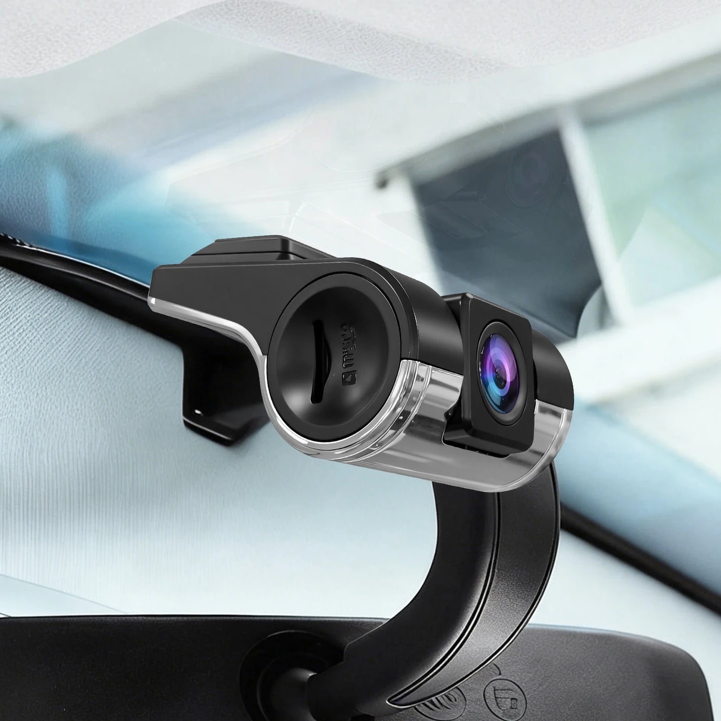 USB Front Dash Camera Universal Car DVR for Android System with ADAS Plug in the SD Card, Night Vision Loop Recording 1080P HD