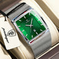 POEDAGAR Original Luxury Men's Wristwatch Stainless Steel Mesh Waterproof Luminous Date Man Watch Fashion Quartz Watches For Men