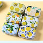 1/3/6PCS Flip Cover Tin Box Mini Rectangular Iron Box Decorative Box Portable Small Storage Cans Candy Pills PaperClip CuteStyle