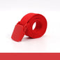 Colorful Canvas Tactical Belt Unisex Fashion Casual Luxury Trend Jeans Accessories Youth Nylon Girdle Cute Kids Hunting Belt