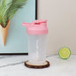 300ml Portable Protein Shaker Bottle, Leak Proof Water Bottle for Gym Outdoor Fitness Training, Sport Mixing Cup