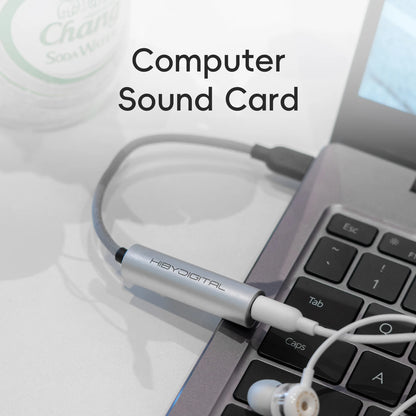 HiBy Digital D1 Type C HiFi Audio Dongle USB DAC Headphone AMP PCM32Bit/384kHz 3.5mm output CS46L41 Sound Card for Android Win10