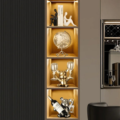 Modern  Ceramic Human Figure Bookends Sculpture Decor Book Holder For Nightstand TV Cabinet Wine Rack Office Desktop Home